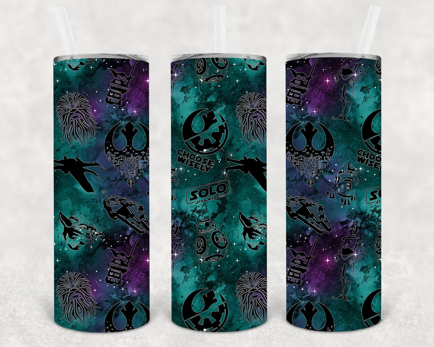 SW Galaxy 20 oz Skinny Tumbler