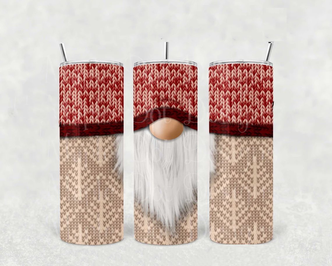 Sweater Gnome 20 oz Skinny Tumbler