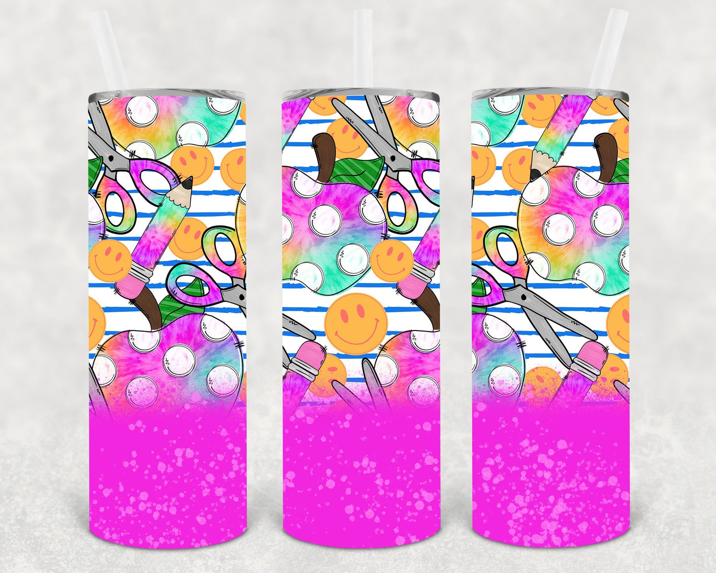 Teacher Tools 20 oz Skinny Tumbler