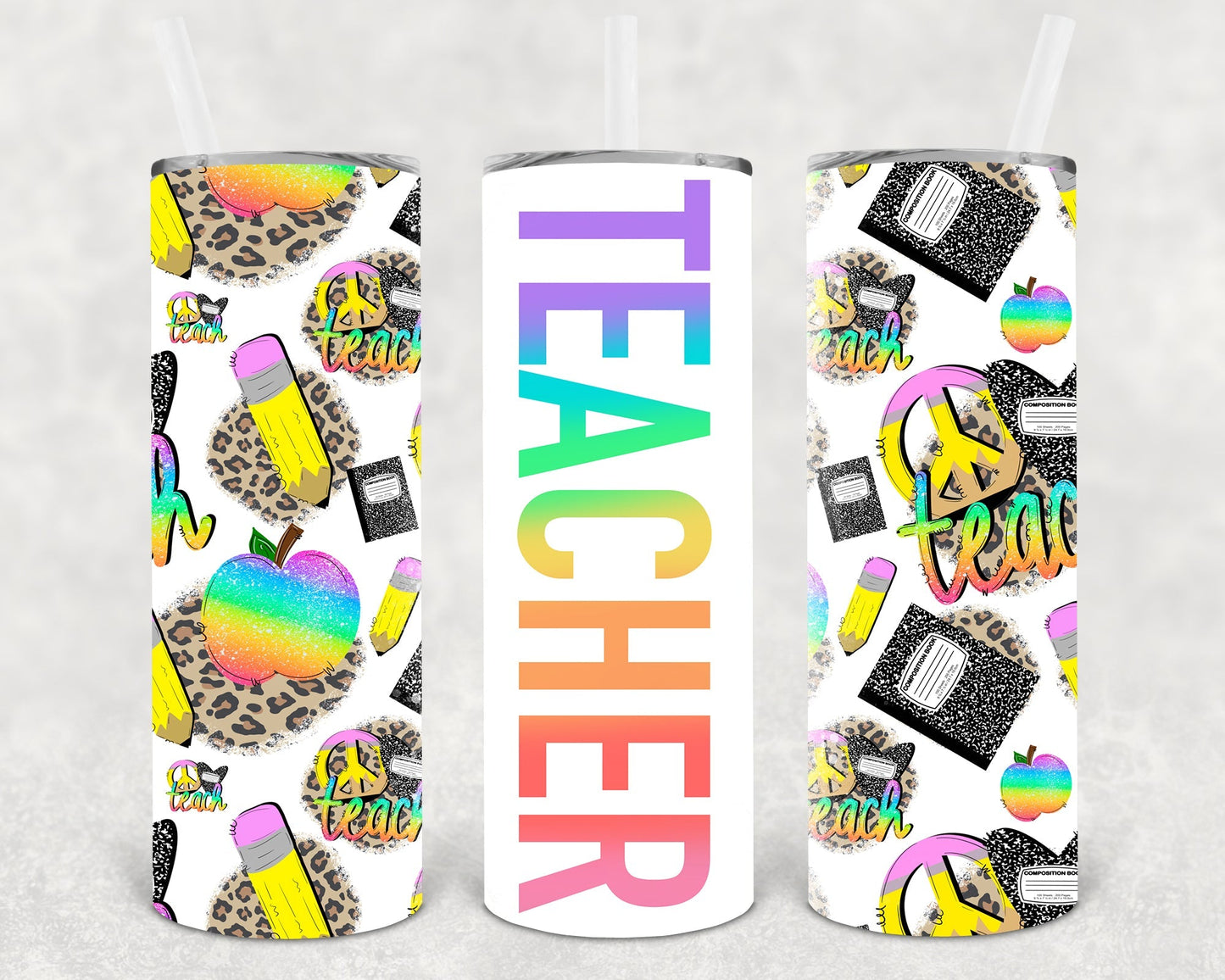 Teacher 20 oz Skinny Tumbler