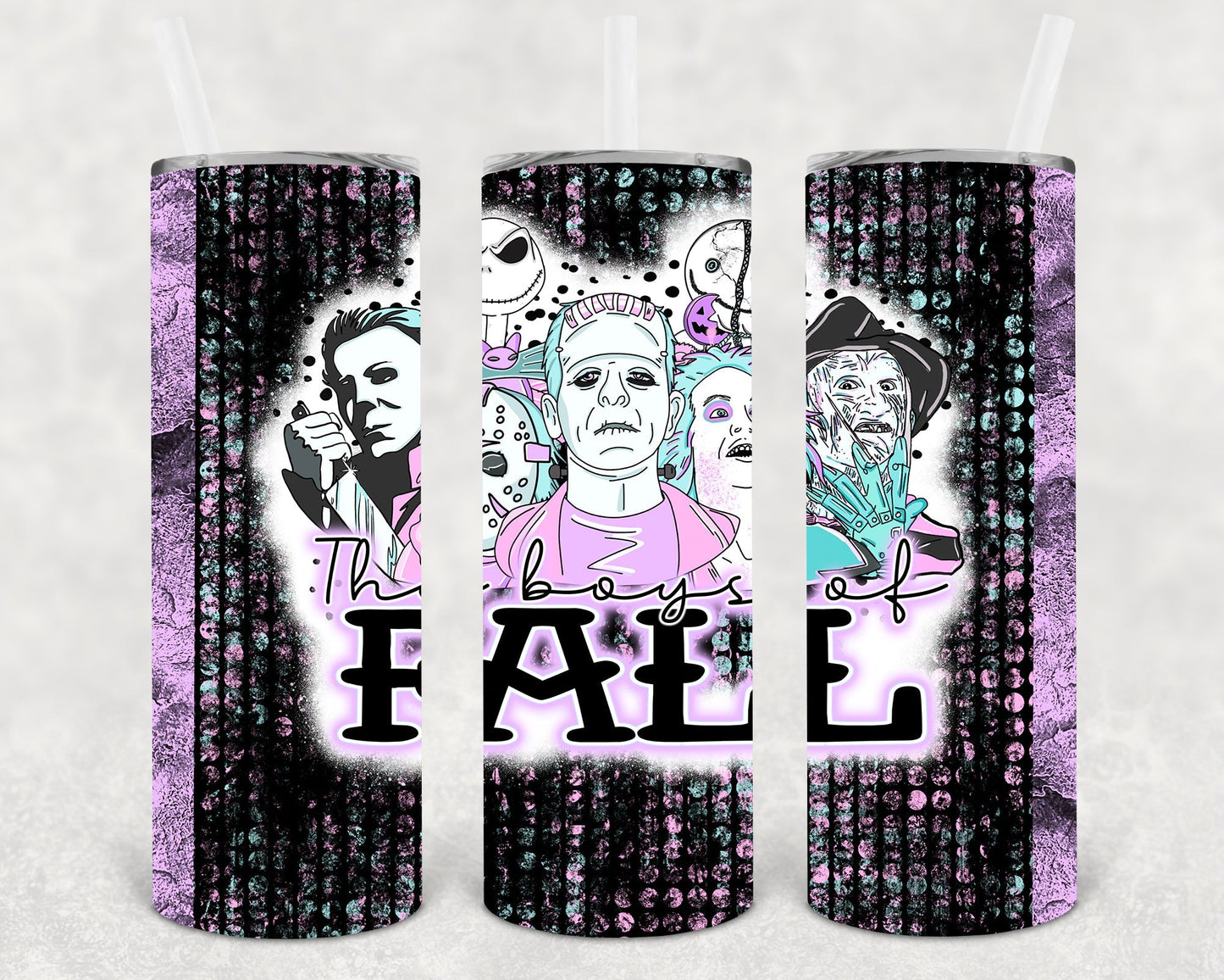 The Boys of Fall 20 oz Skinny Tumbler