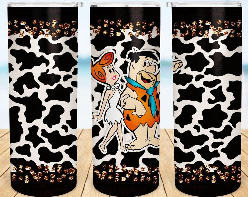 The Flintstones 20 oz Skinny Tumbler