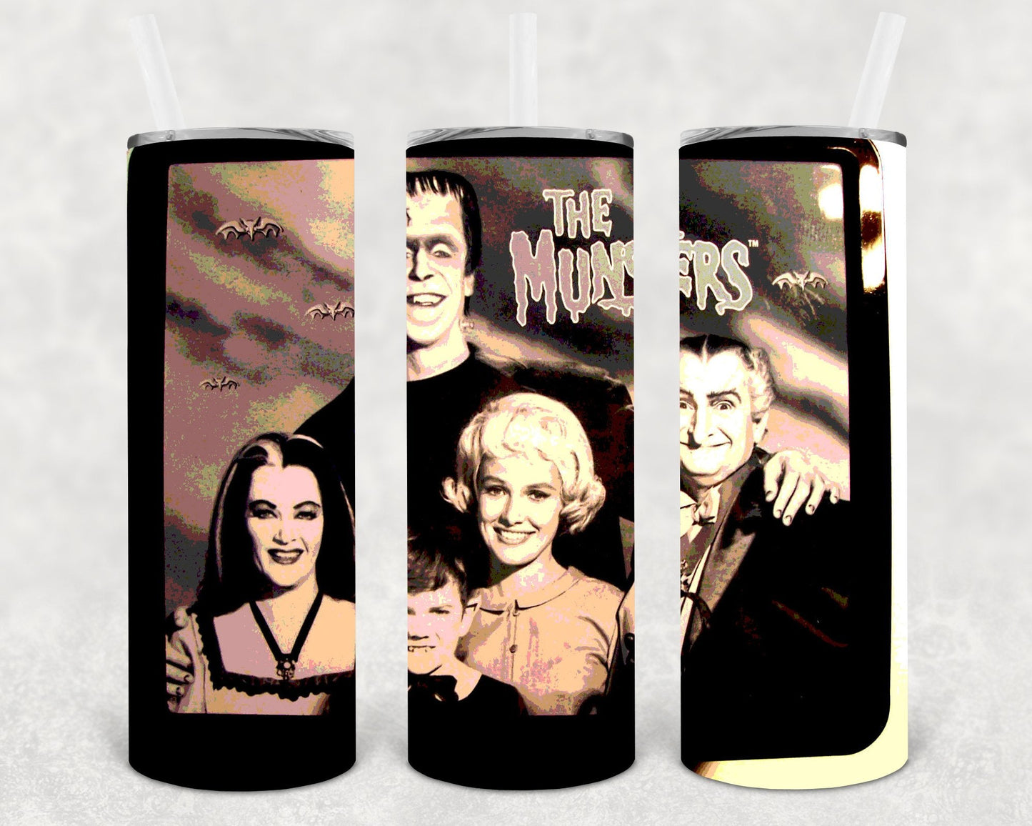 The Munsters 20 oz Skinny Tumbler