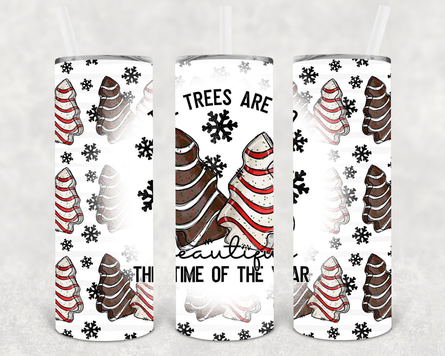 The Trees are So Beautiful This Time of Year 20 oz Skinny Tumbler