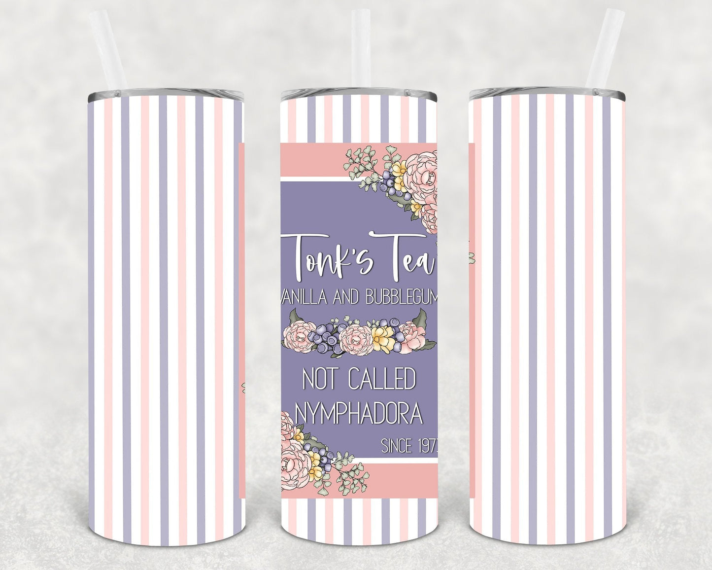 Tonk's Tea 20 oz Skinny Tumbler