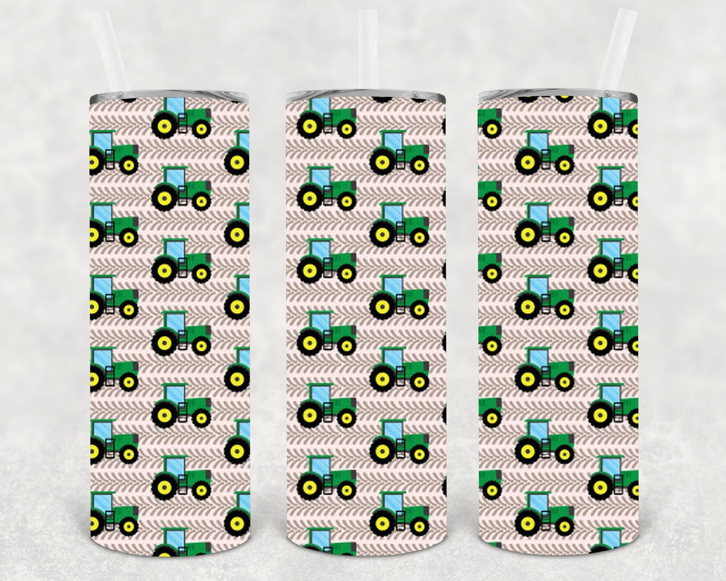 Tractors 20 oz Skinny Tumbler