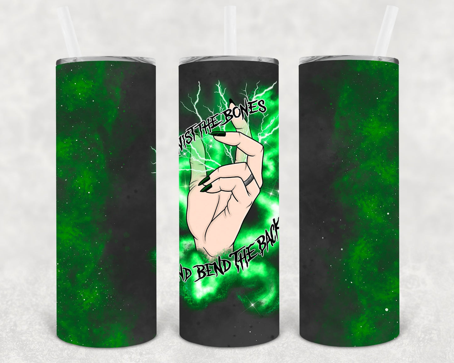 Twist the Bones Skinny 20 oz Skinny Tumbler