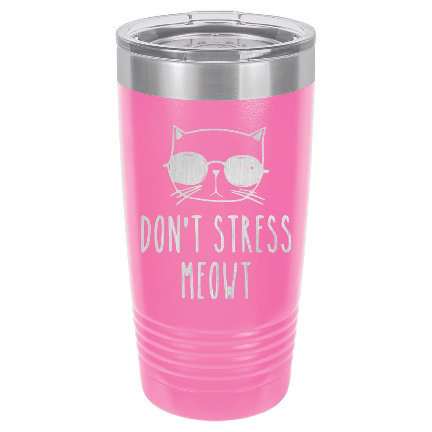 Don't Stress Meowt 20 oz Polar Camel Tumbler