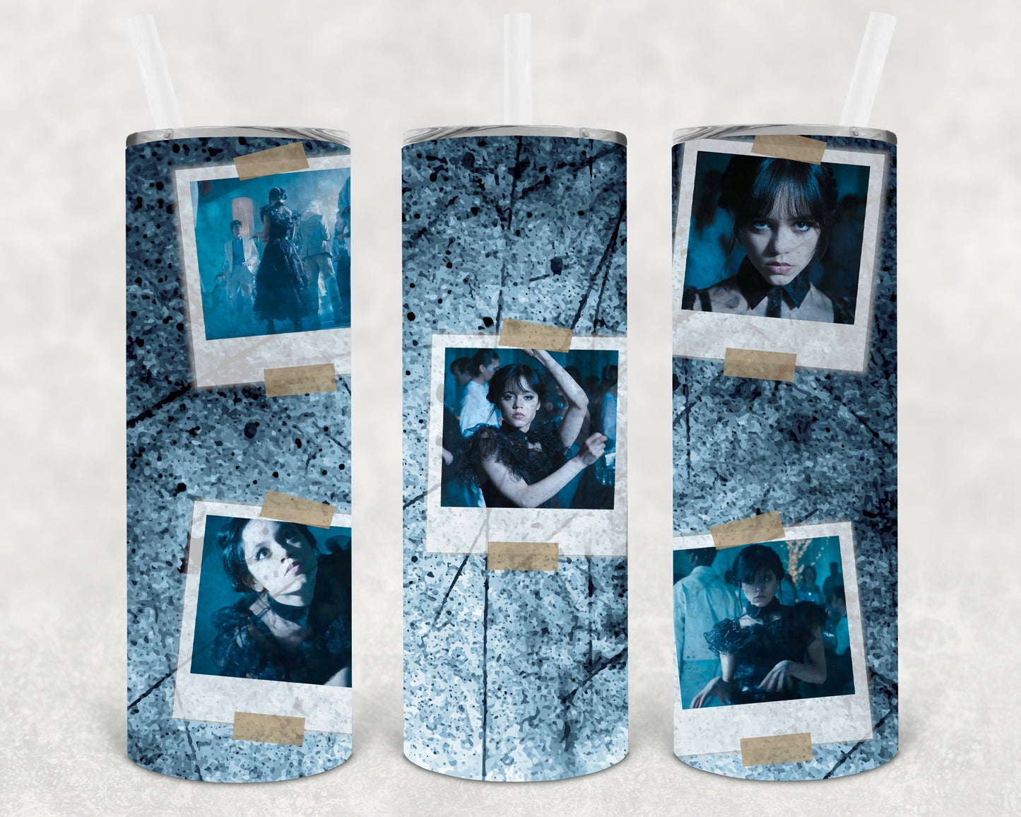 Wednesday 20 oz Skinny Tumbler