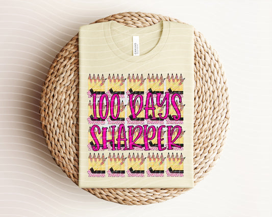100 Days Sharper Graphic Tee