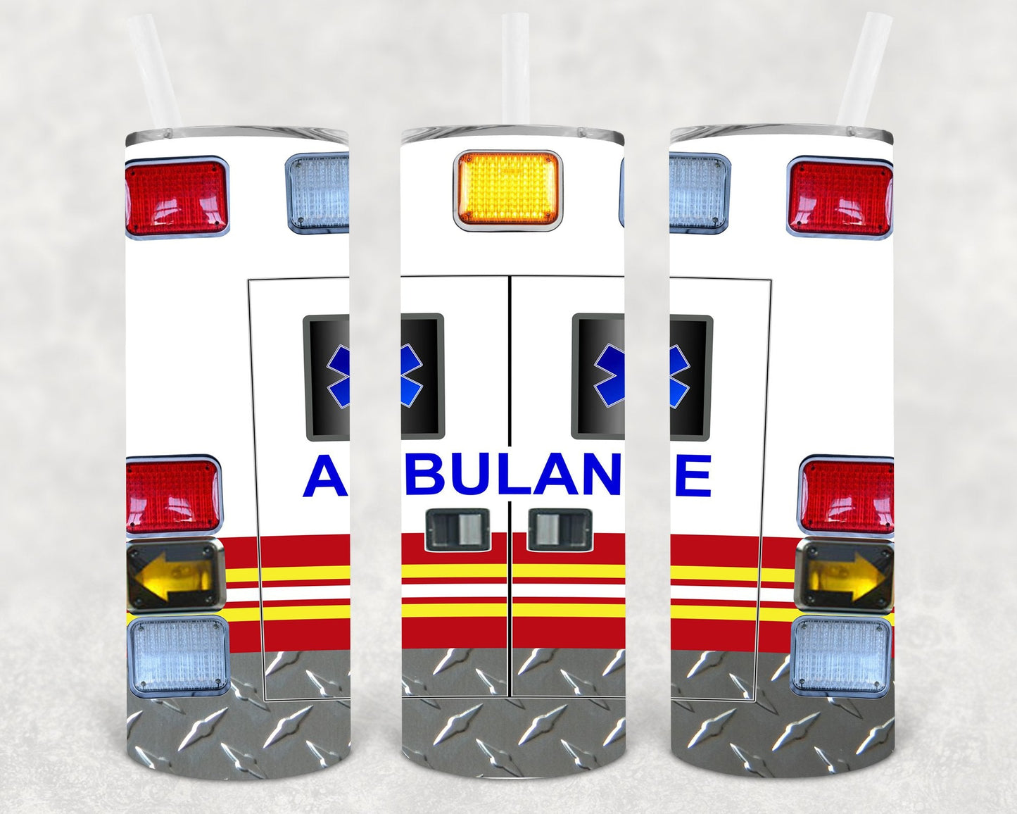 Ambulance 20 oz Skinny Tumbler