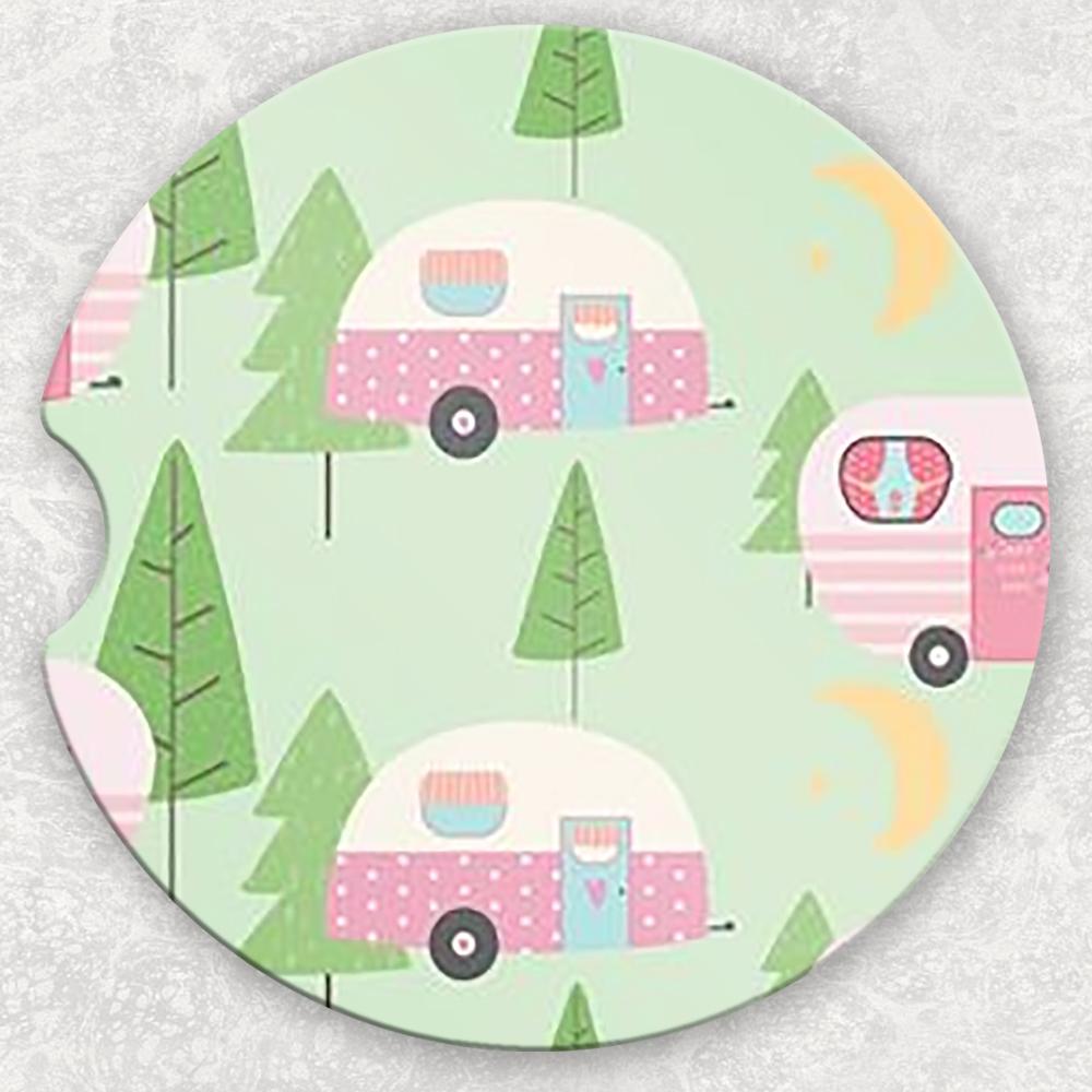 Car Coaster Set - Campers