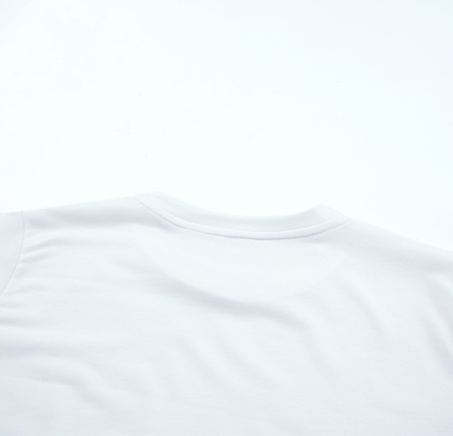 Black Round Neck Rolled Sleeve Plus Size T-shirt