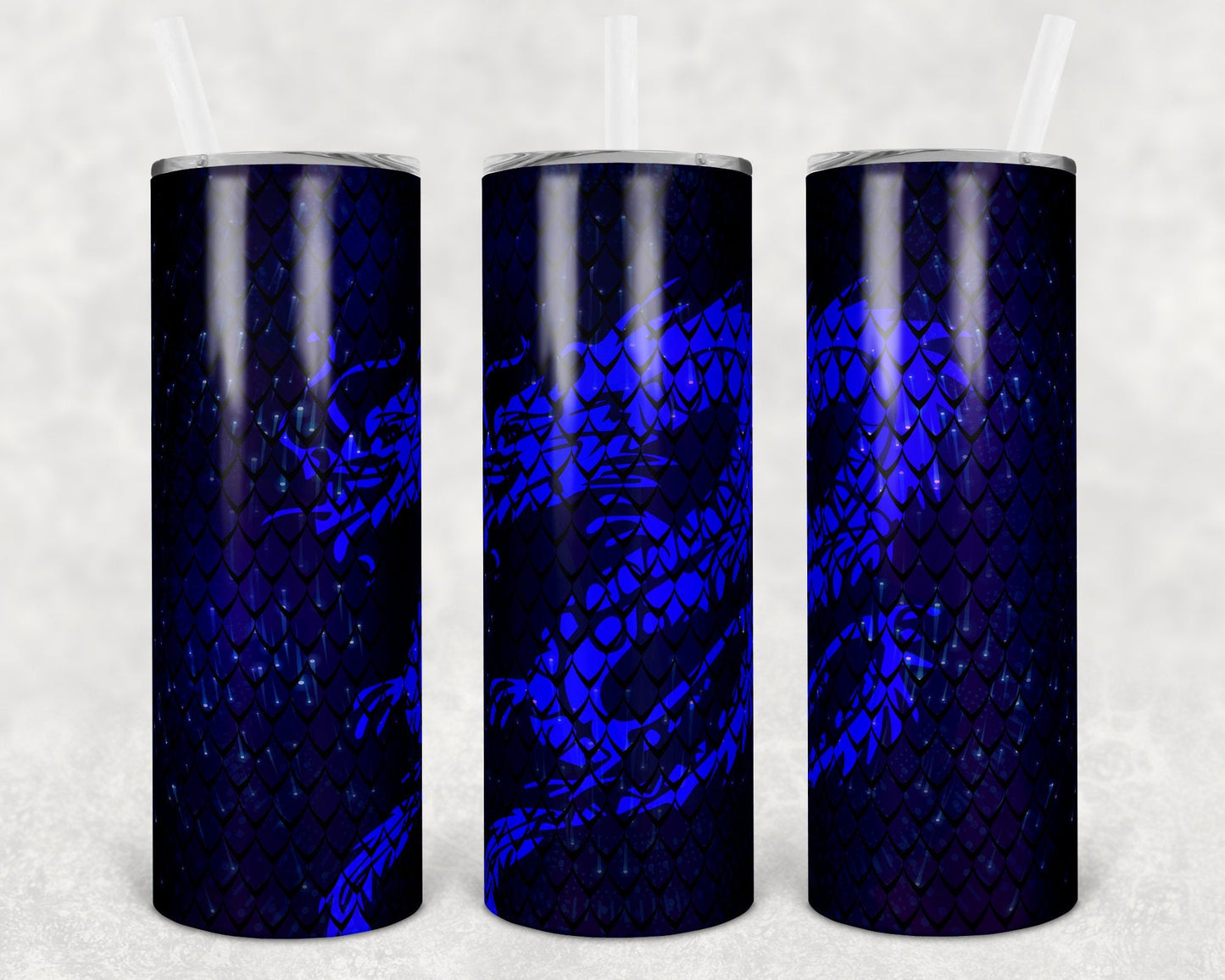 Dragon 20 oz Skinny Tumbler