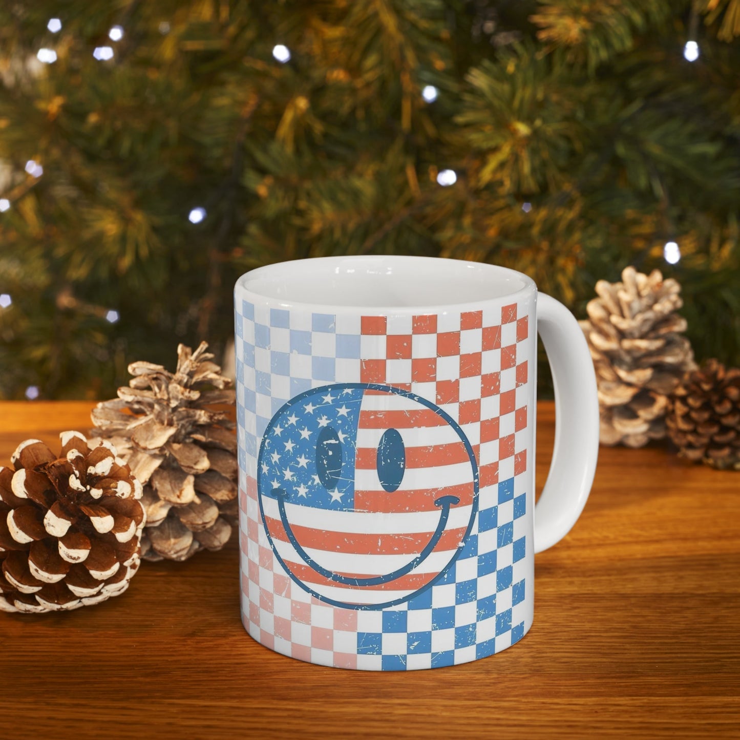 Patriotic Smile Mug 11oz