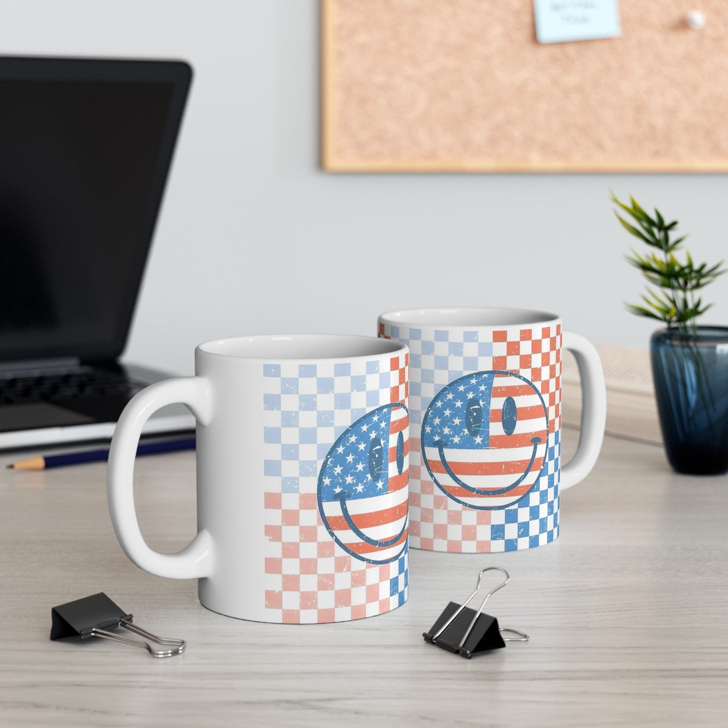 Patriotic Smile Mug 11oz