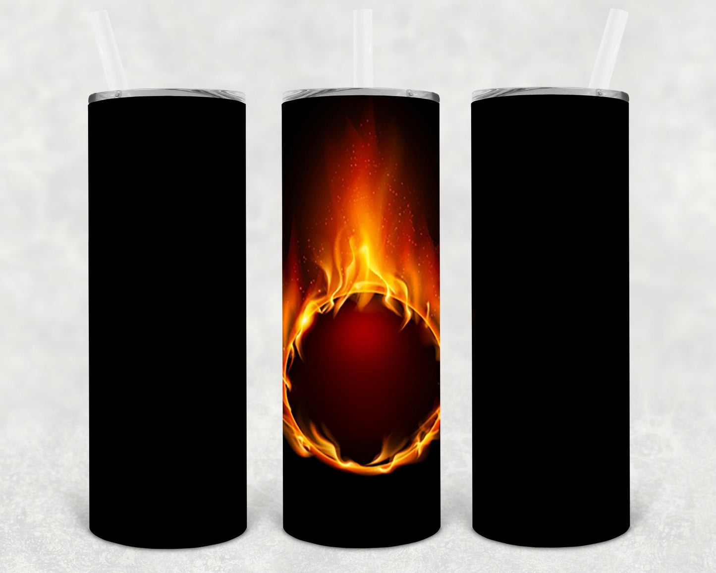 Ring of Fire 20 oz Skinny Tumbler