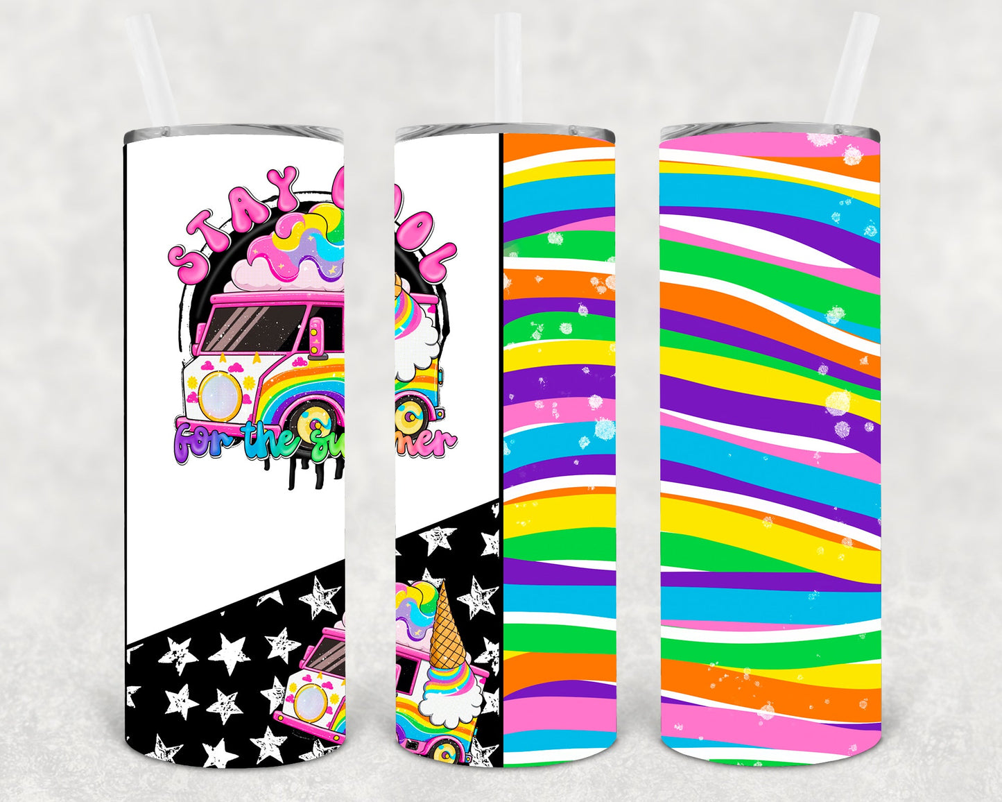 Stay Cool for the Summer 20 oz Skinny Tumbler