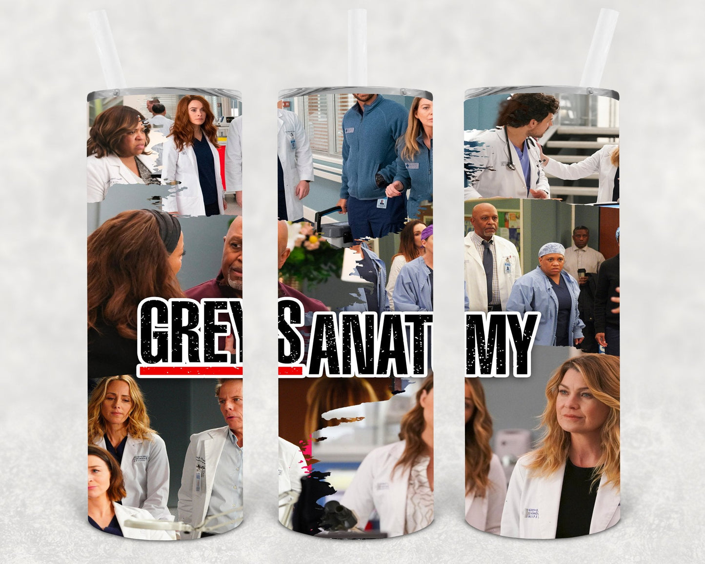 Grey's Anatomy 20 oz Skinny Tumbler