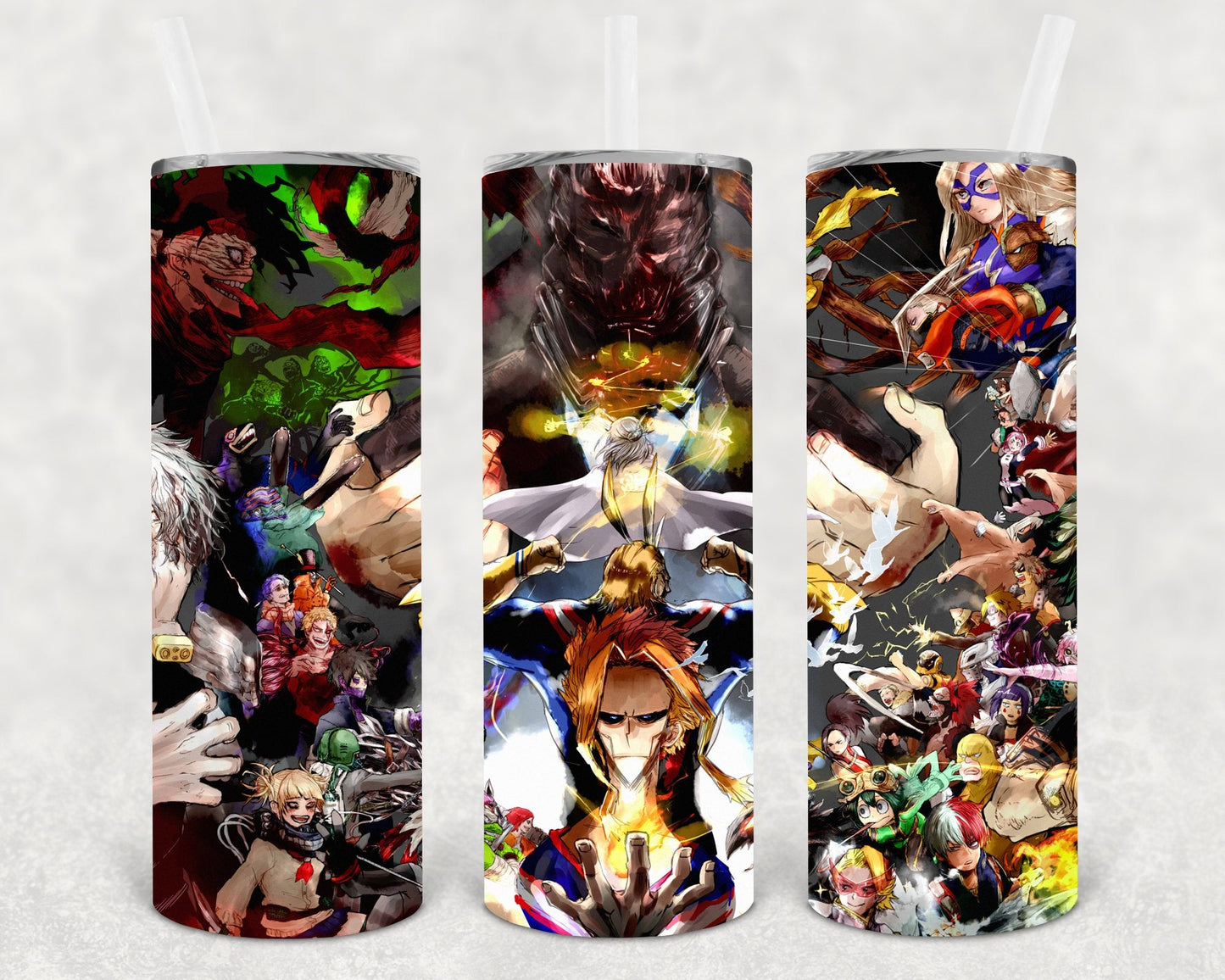 Hero Academia 20 oz Skinny Tumbler