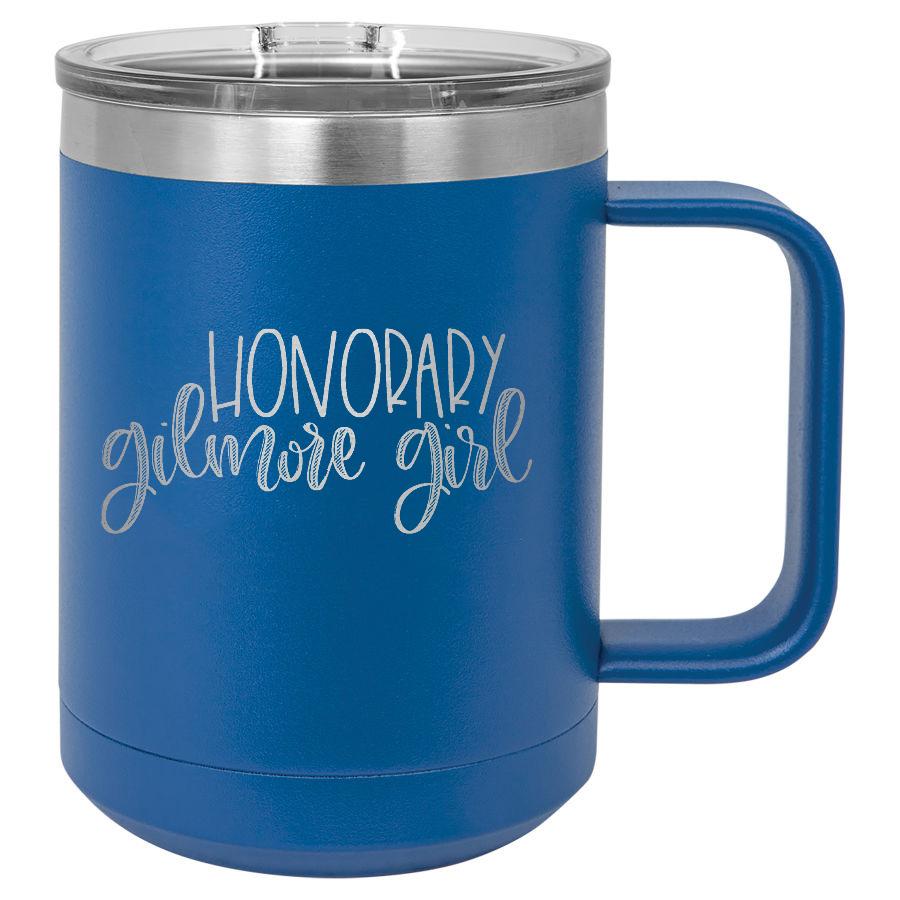 Honorary Gilmore Girl 15 oz Polar Camel Coffee Mug with Sliding Lid