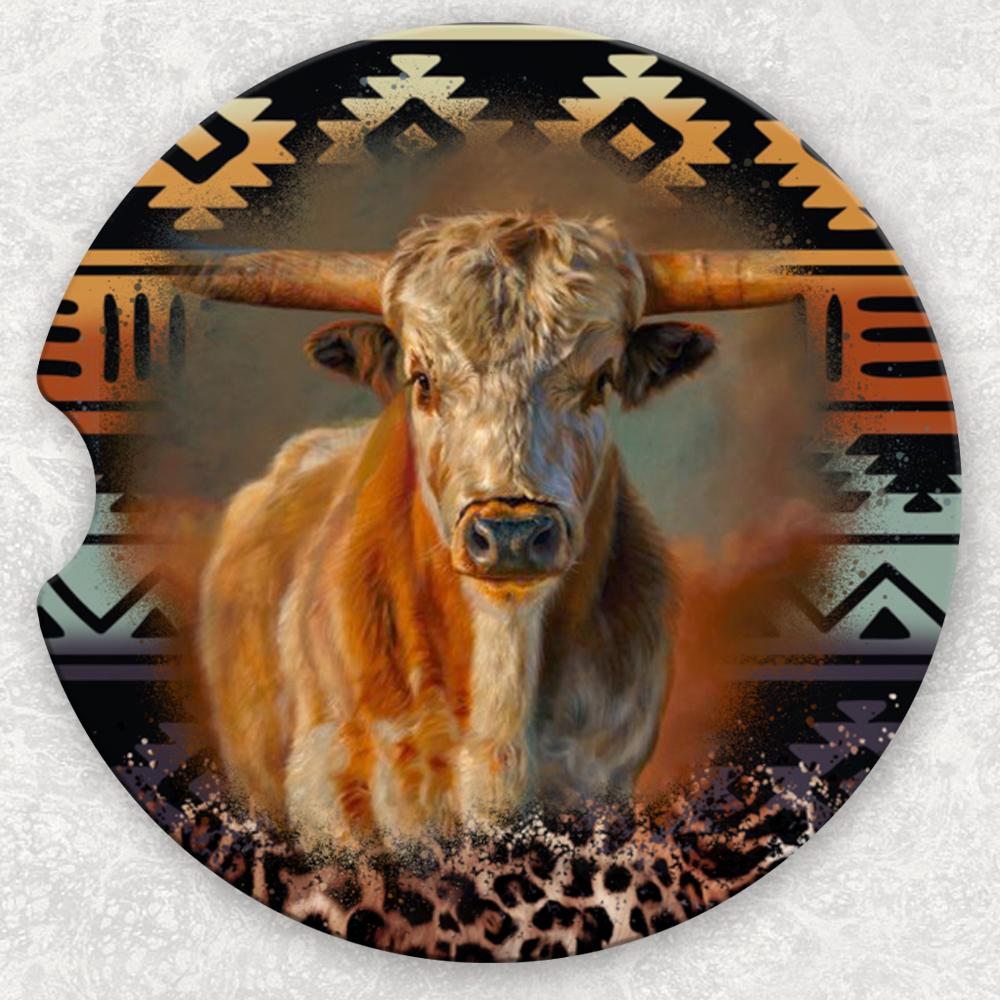 Car Coaster Set - Cow