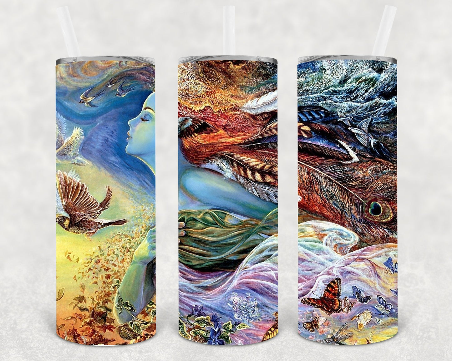 Mother Earth 20 oz Skinny Tumbler