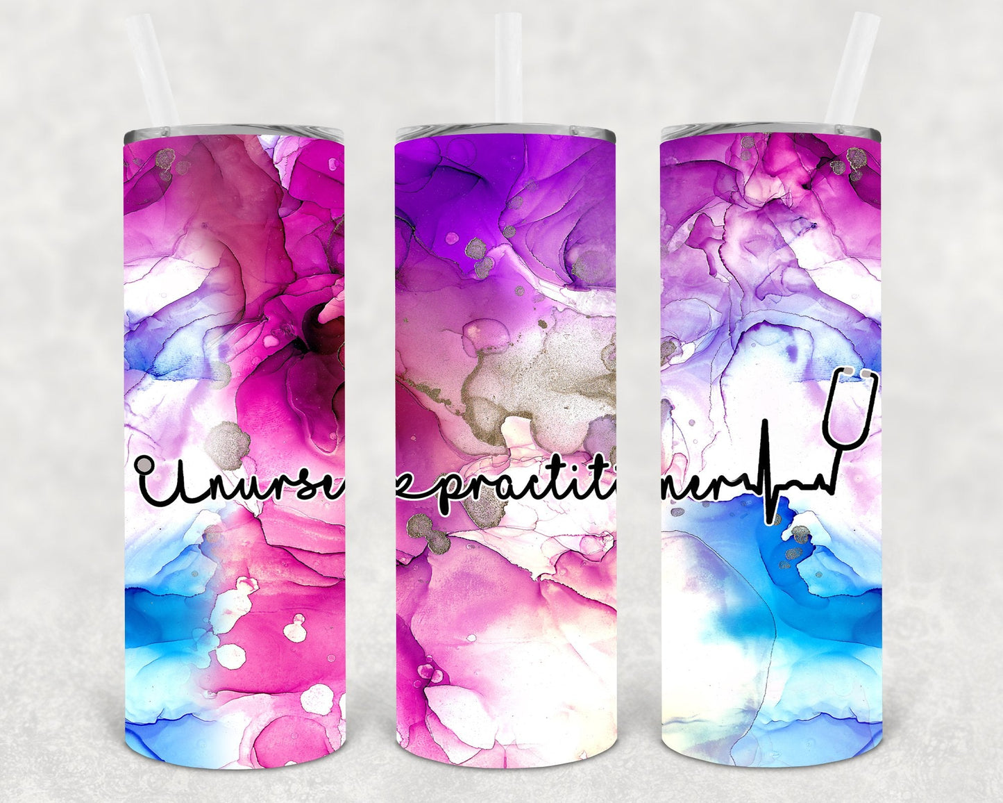 Nurse Practitioner 20 oz Skinny Tumbler