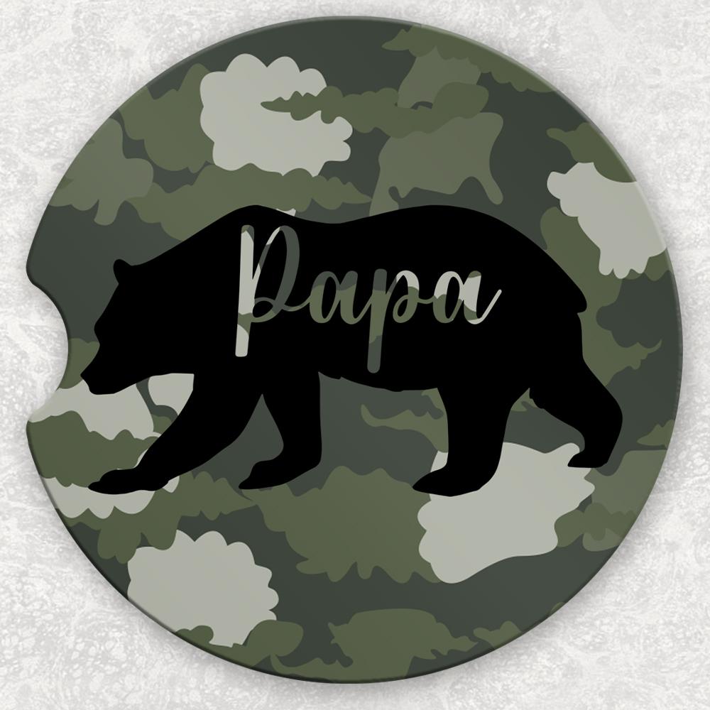 Car Coaster Set - Papa Bear