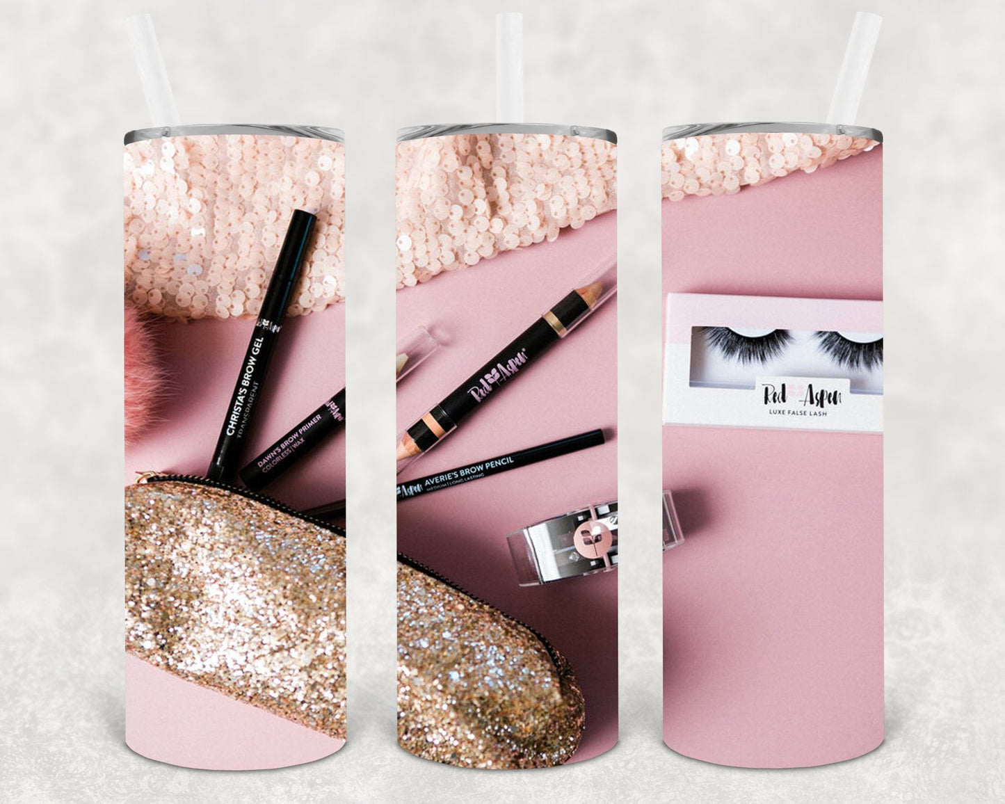 Red Aspen 20 oz Skinny Tumbler