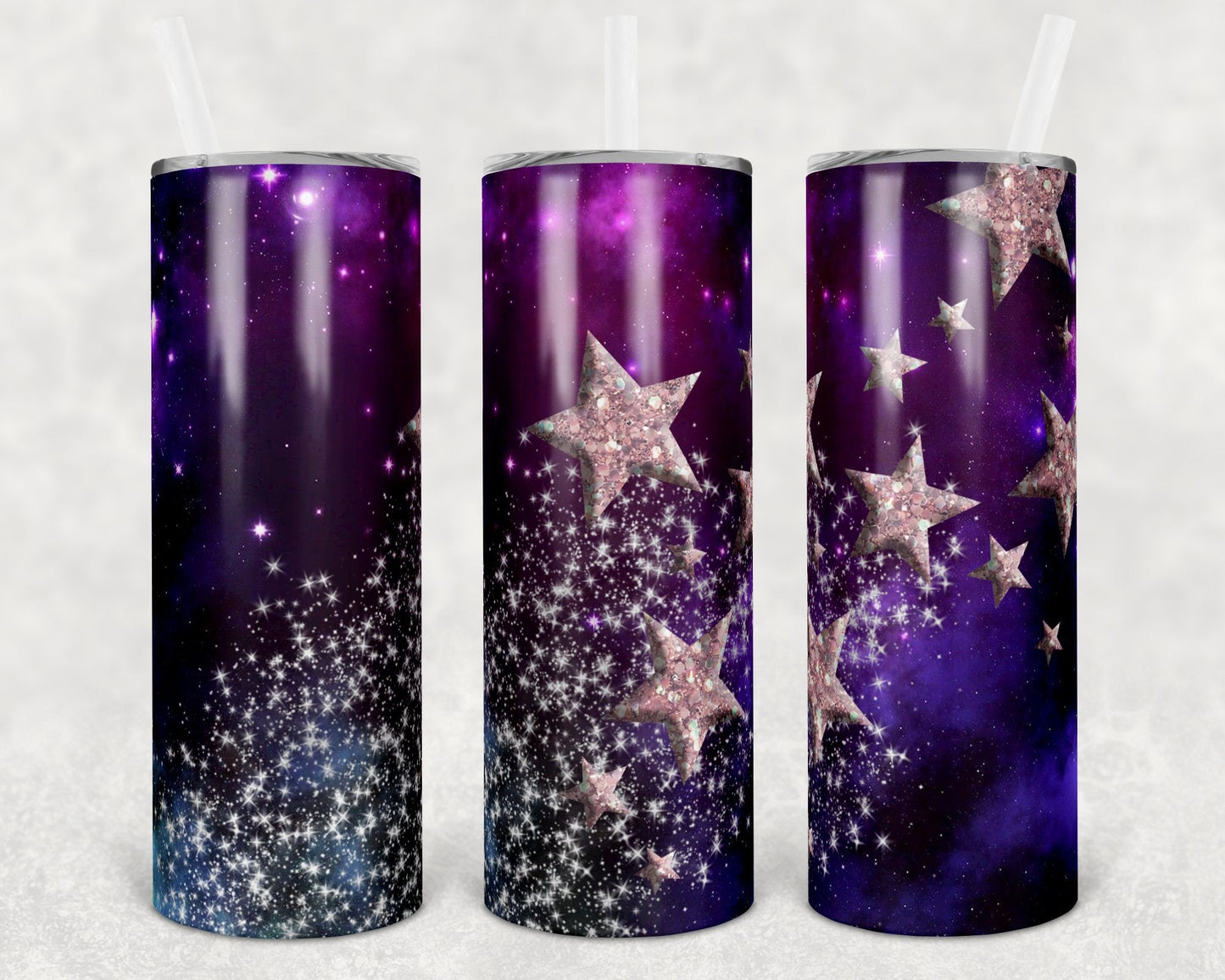 Stars 20 oz Skinny Tumbler