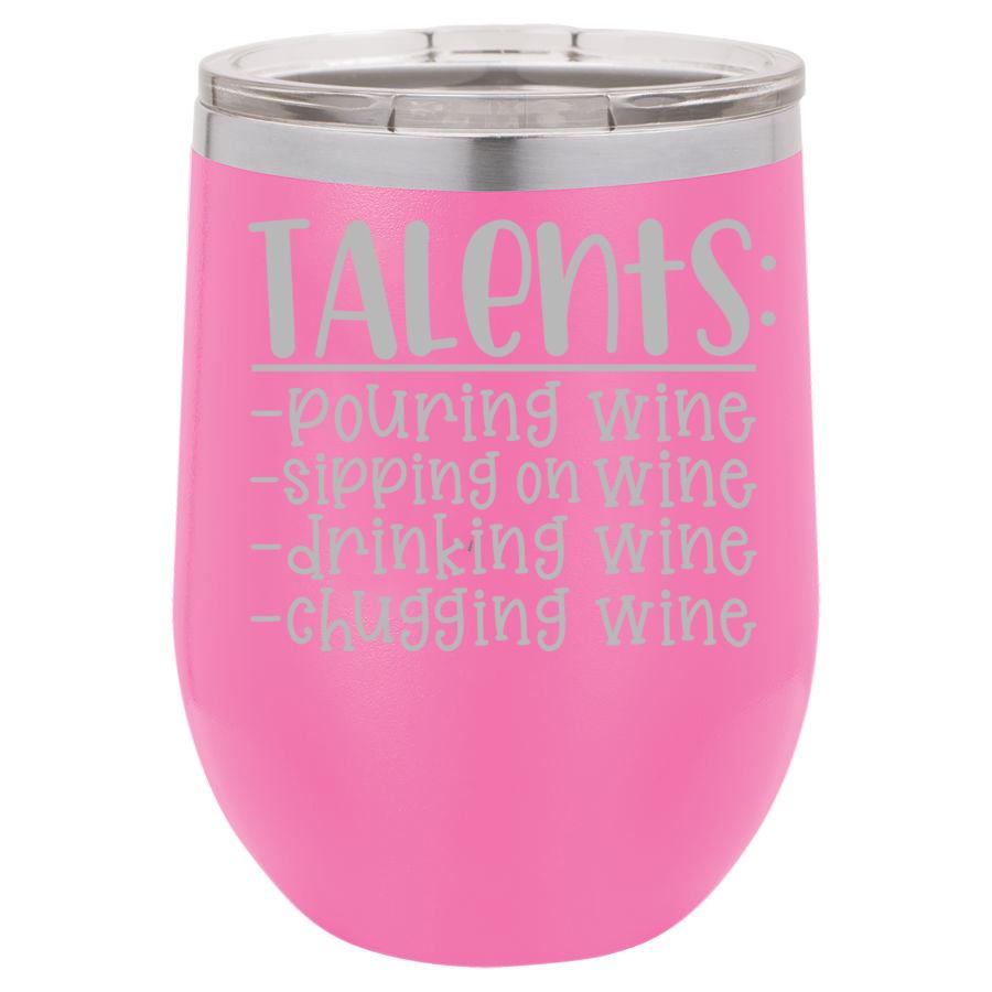 Wine Talents 12 oz Polar Camel Wine Tumbler