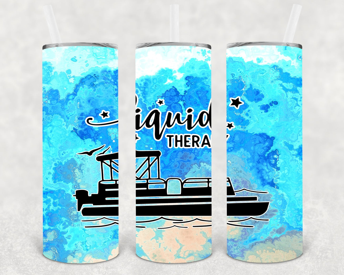 Liquid Therapy 20 oz Skinny Tumbler