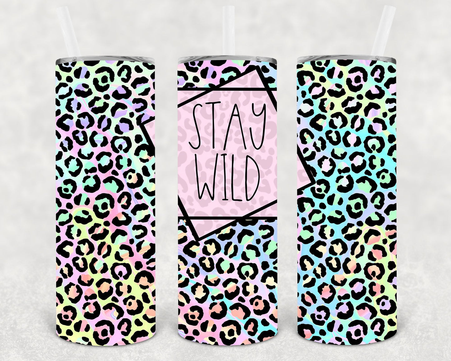 Stay Wild 20 oz Skinny Tumbler