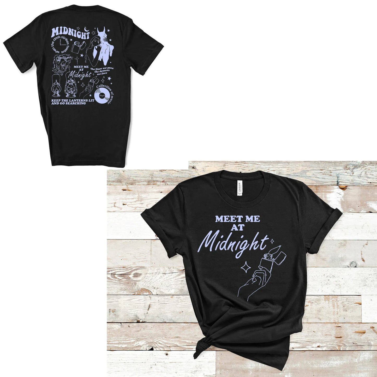 Midnight front/back