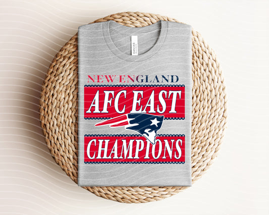 AFC East Champions Patriots Graphic Tee
