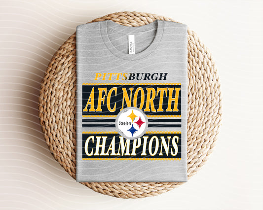 AFC North Champions Steelers Graphic Tee