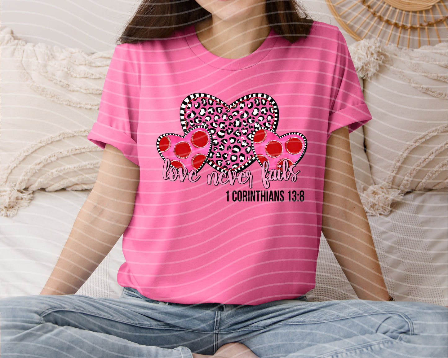 Love Never Fails Graphic Tee