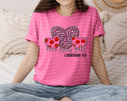 Love Never Fails Graphic Tee