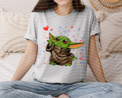 Hearts Alien Graphic Tee
