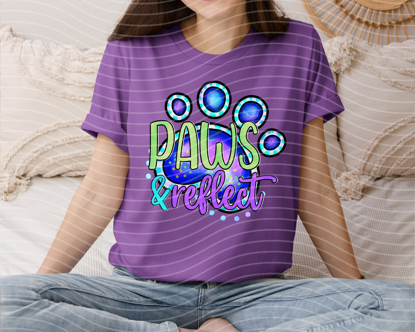 Paws & Reflect Graphic Tee