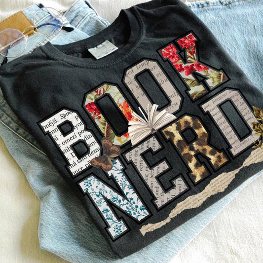 Book Nerd Graphic Tee