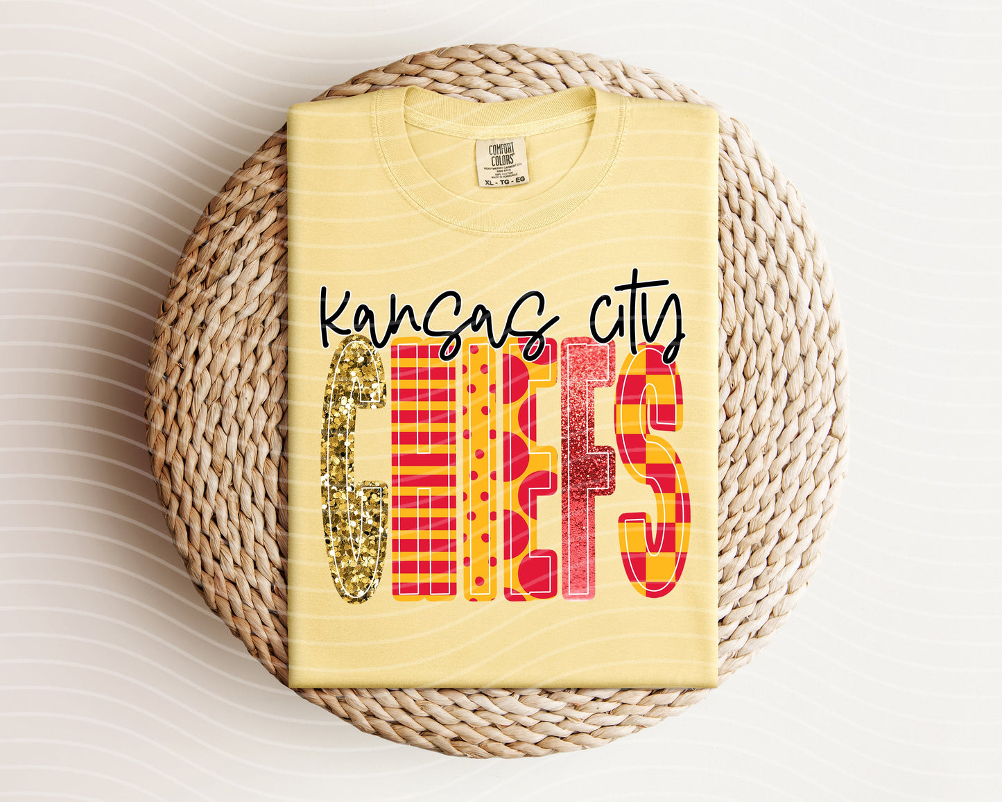 Chiefs Mixed Font Graphic Tee