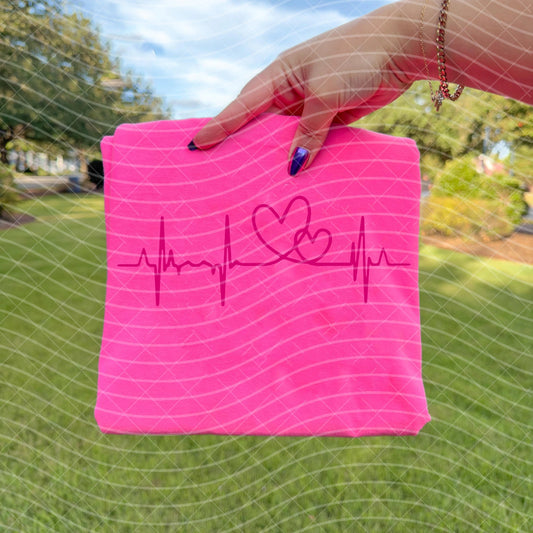 Heart Beat Graphic Tee