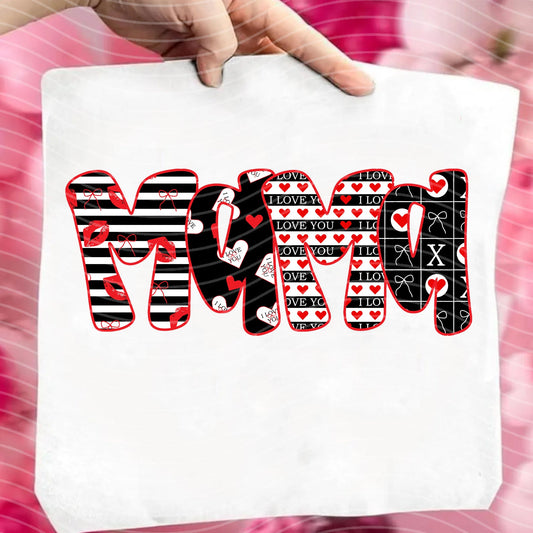 Mama Love You Name Graphic Tee