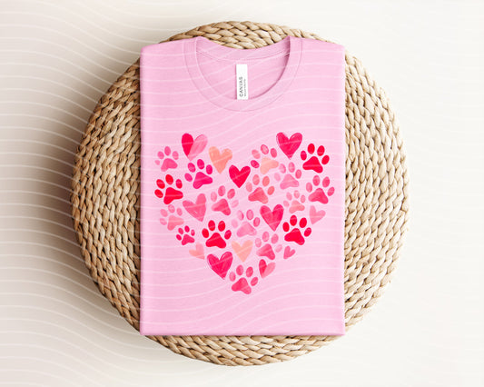 Paw Heart Graphic Tee