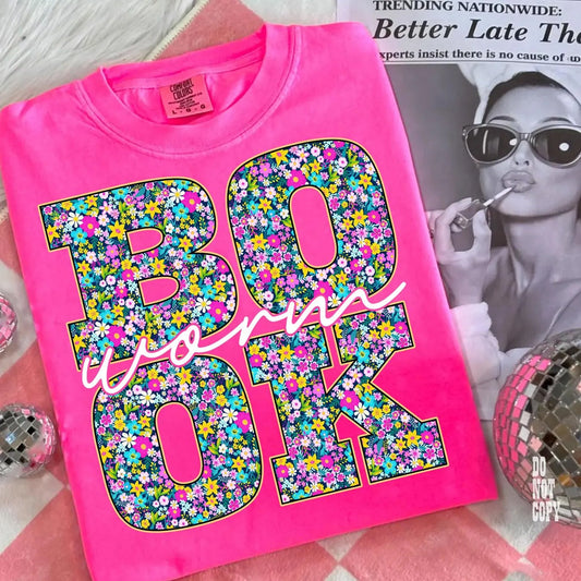 Book Worm Graphic Tee