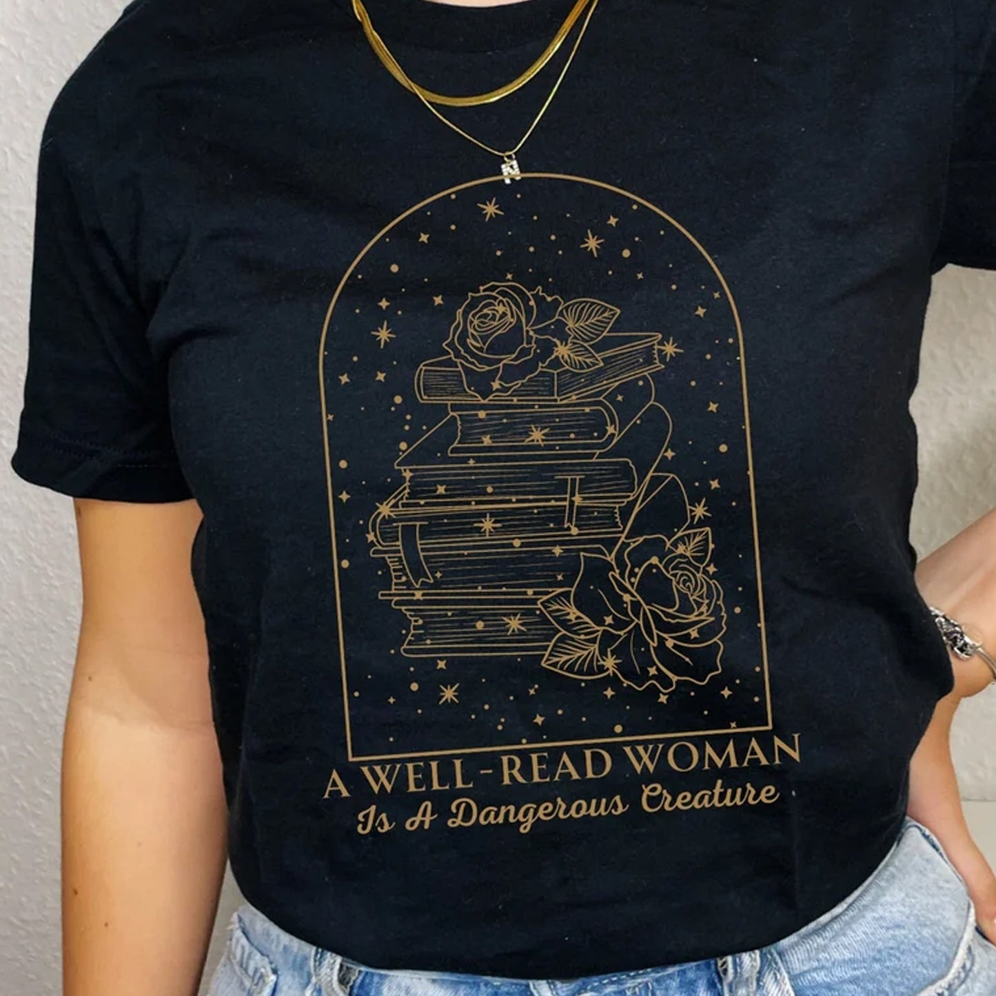 A Well Read Woman is a Dangerous Creature Graphic Tee