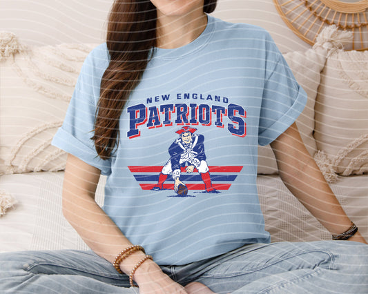 Vintage Team Patriots Graphic Tee