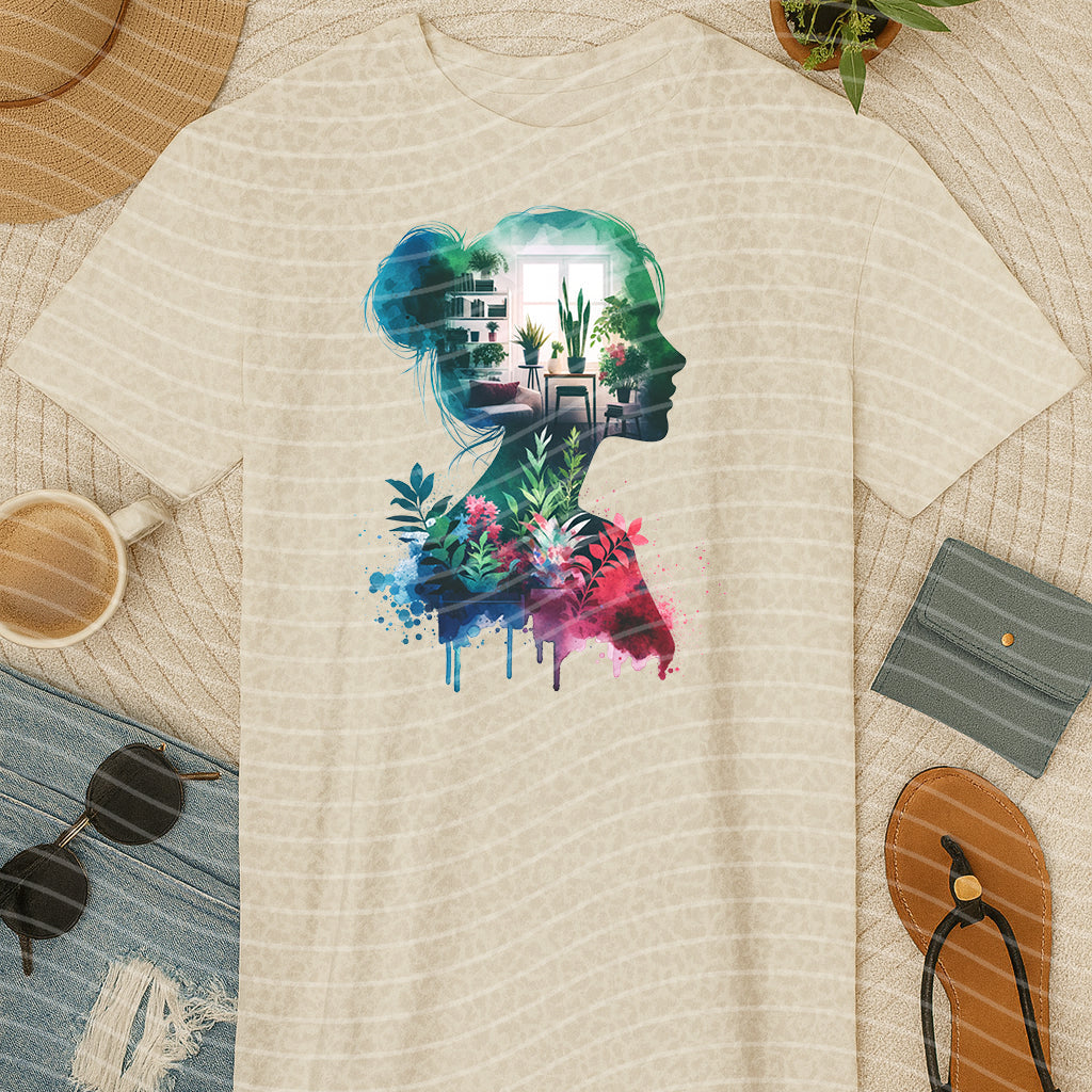 Plant Woman Graphic Tee